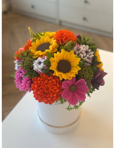 Bukiet z mydlanych kwiatów –...