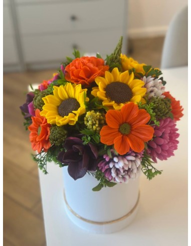 Bukiet z mydlanych kwiatów –...