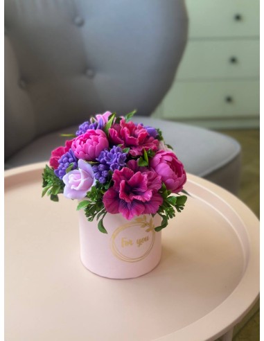 Bukiet z mydlanych kwiatów – Aromat...