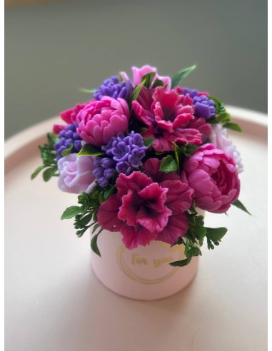 Bukiet z mydlanych kwiatów – Aromat...