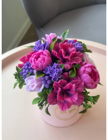 Bukiet z mydlanych kwiatów – Aromat...