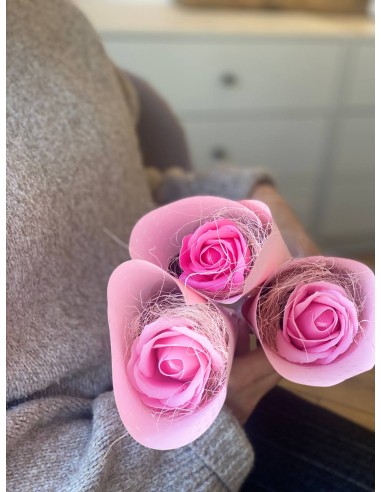 Róża mydlana – pojedyncza