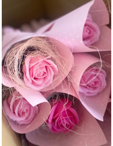 Róża mydlana – pojedyncza