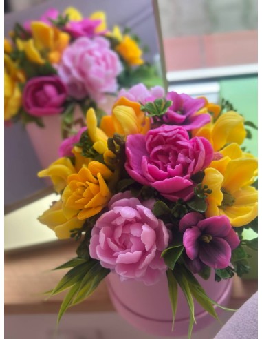 Bukiet Mydlany – Radosne Magnolie