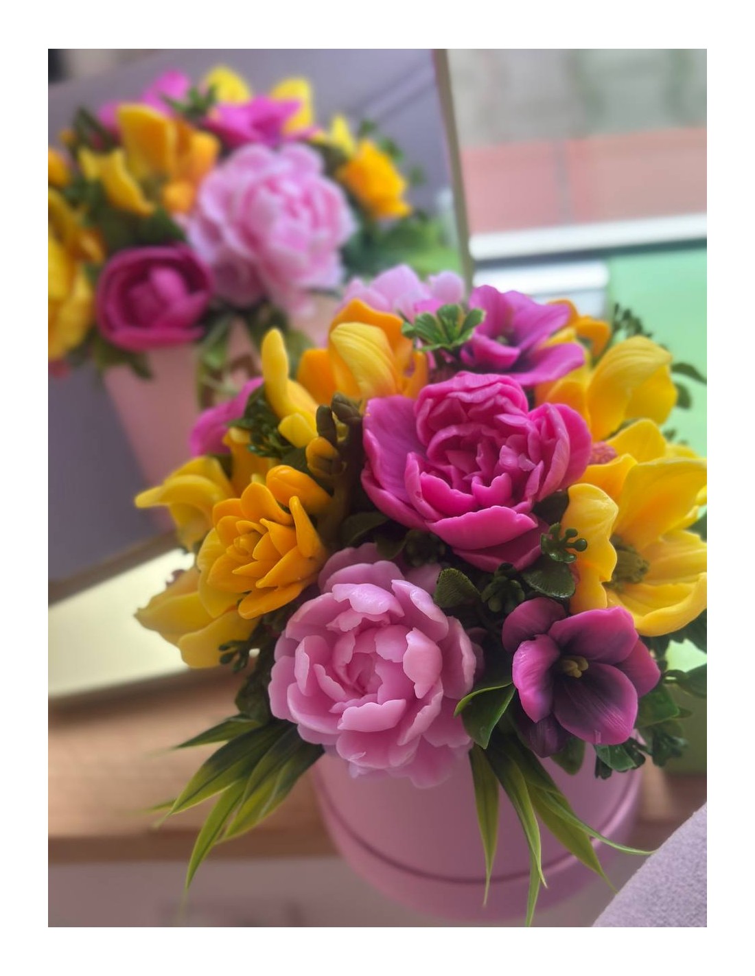 Bukiet Mydlany – Radosne Magnolie