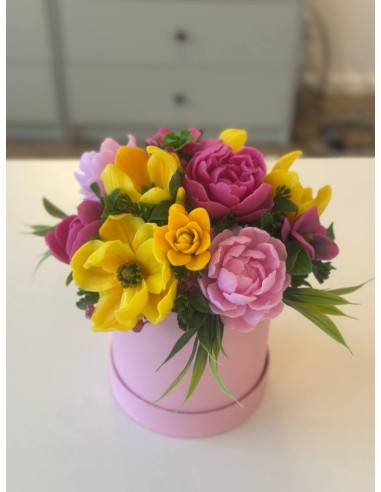 Bukiet Mydlany – Radosne Magnolie