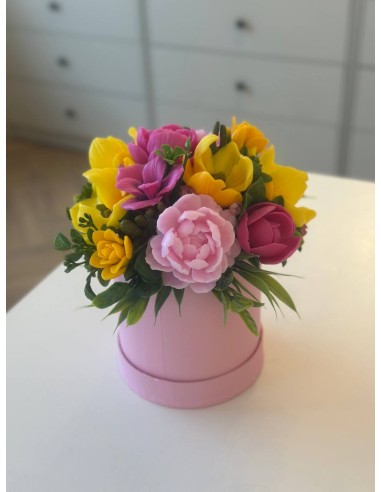 Bukiet Mydlany – Radosne Magnolie