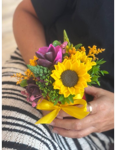 Jesienny Bukiet ze Słonecznikiem