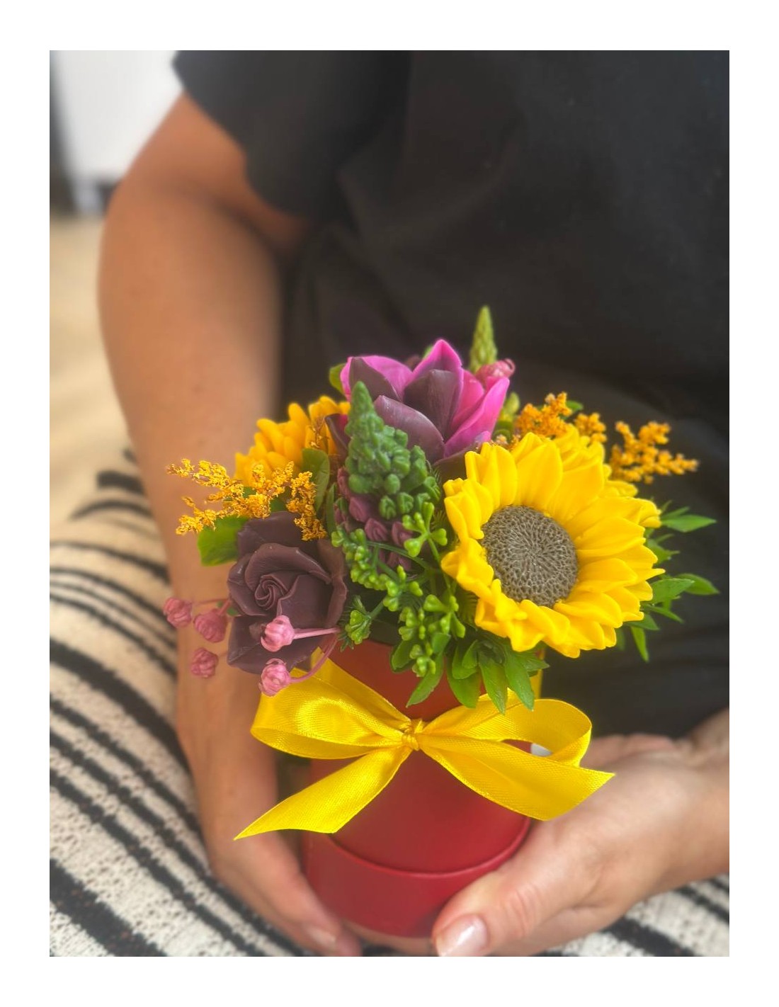 Jesienny Bukiet ze Słonecznikiem