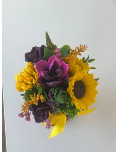 Jesienny Bukiet ze Słonecznikiem