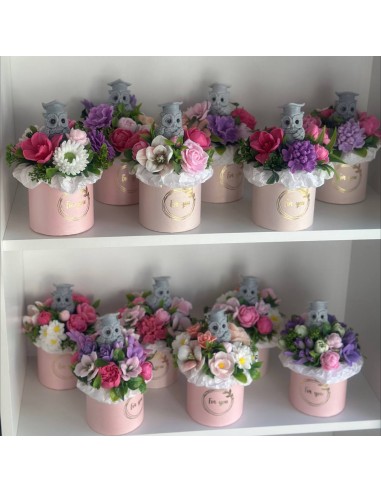 Mydlana Kompozycja – Bukiet z Sową