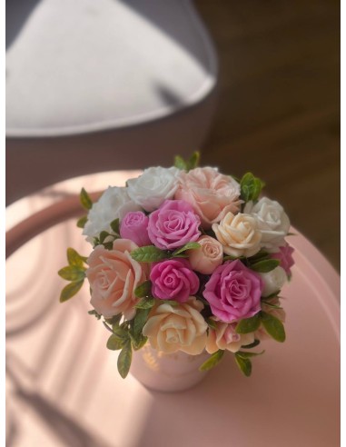 Mydlany Bukiet Róż – Podziękowanie...