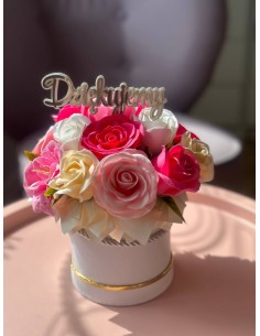 Mydlany Bukiet z Róż –...