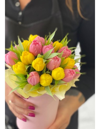 Mydlany Bukiet Tulipanów