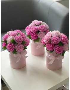 Mydlany Bukiet Róż