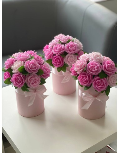 Mydlany Bukiet Róż