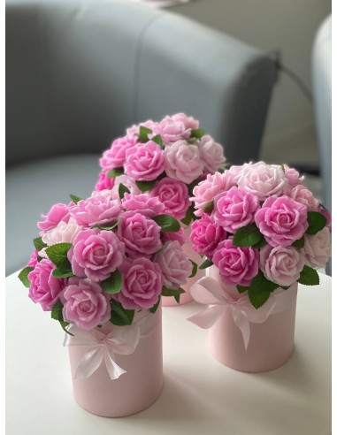 Mydlany Bukiet Róż