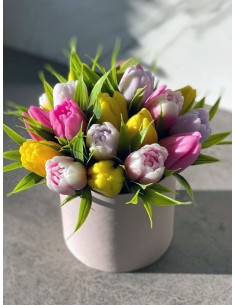 Mydlany bukiet tulipanów o...