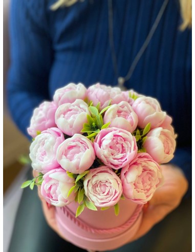 Bukiet z 17 mydlanych kwiatów...