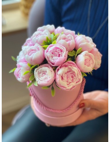 Bukiet z 17 mydlanych kwiatów...