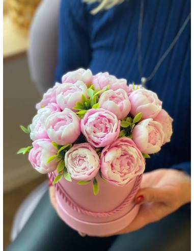 Bukiet z 17 mydlanych kwiatów...